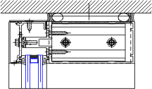 Head Detail | YCW 750 OG | 08 44 13 - Curtain Wall | YKK AP Product Guide