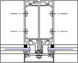 Vertical Mullion Detail | YCW 750 SplineTech® | 08 44 13 - Curtain Wall ...