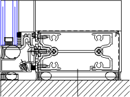 Sill Detail | YCW 750 SSG | 08 44 13 - Curtain Wall | YKK AP Product Guide