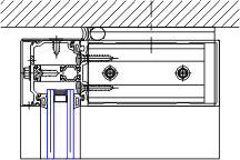 Head Detail | YCW 750 XT | 08 44 13 - Curtain Wall | YKK AP Product Guide