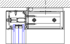 Head Detail | YCW 750 XT | 08 44 13 - Curtain Wall | YKK AP Product Guide