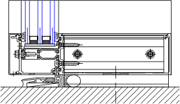 Sill Detail | YCW 750 XT | 08 44 13 - Curtain Wall | YKK AP Product Guide