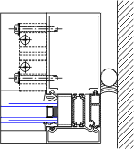 Right Jamb Detail | YCW 750 XT IG | 08 44 13 - Curtain Wall | YKK AP ...