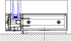 Sill Detail | YCW 750 XTP | 08 44 13 - Curtain Wall | YKK AP Product Guide