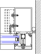 Right Jamb Detail | YCW 750 XT SSG | 08 44 13 - Curtain Wall | YKK AP ...