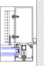 Right Jamb Detail | YCW 750 XT SSG | 08 44 13 - Curtain Wall | YKK AP ...