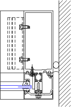 Right Jamb Detail | YCW 750 XT SSG | 08 44 13 - Curtain Wall | YKK AP ...