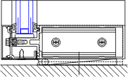 Sill Detail | YCW 752 | 08 44 13 - Curtain Wall | YKK AP Product Guide