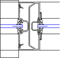 Left Door Jamb Detail @ Transom | YES 40 FS | 08 41 13 - Storefront ...