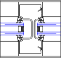 Vertical Mullion Detail | YES 45 FI | 08 41 13 - Storefront | YKK AP ...