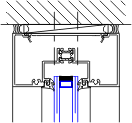 Head Detail | YES 45 FT | 08 41 13 - Storefront | YKK AP Product Guide