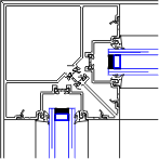 Inside Corner Detail | YES 45 FT | 08 41 13 - Storefront | YKK AP ...