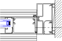 Right Door Jamb Detail | YES 45 TU Front Set | 08 41 13 - Storefront ...