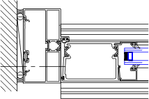 Left Door Jamb Detail | YES 45 XT | 08 41 13 - Storefront | YKK AP ...