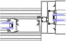 Right Door Jamb Detail | YES 45 XT | 08 41 13 - Storefront | YKK AP ...