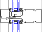 Horizontal Detail | YES 60 TU | 08 41 13 - Storefront | YKK AP Product ...