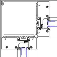 Inside Corner Detail | YES 60 TU | 08 41 13 - Storefront | YKK AP ...