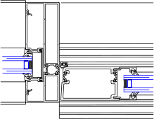 Left Door Jamb Detail | YES 60 TU | 08 41 13 - Storefront | YKK AP ...