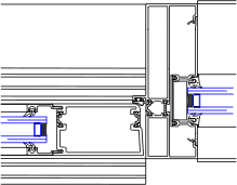 Right Door Jamb Detail | YES 60 TU | 08 41 13 - Storefront | YKK AP ...