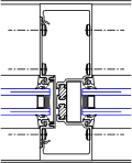 Curtain wall mullion