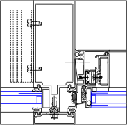 Jamb Detail | YES SSG TU VENT | 08 51 13 - Windows | YKK AP Product Guide