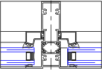 Vertical Mullion Detail | YFW 400 TU | 08 51 13 - Windows | YKK AP ...