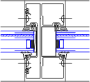 Vertical Mullion Detail | YHS 50 FI | 08 41 13 - Storefront | YKK AP ...