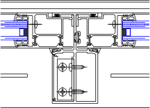 Mullion (Fixed) | YSD 600 TH | 08 32 13 - Balcony Doors | YKK AP ...