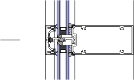 Horizontal Detail | YUW 750 TU | 08 44 13 - Curtain Wall | YKK AP ...