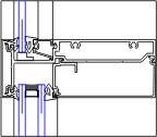 Horizontal Detail | YWE 60 T | 08 41 13 - Window Wall | YKK AP Product ...