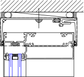 Extreme Transom Head Detail | YWW 60 TU | 08 41 13 - Window Wall | YKK ...