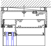 Head Detail | YWW 60 TU | 08 41 13 - Window Wall | YKK AP Product Guide