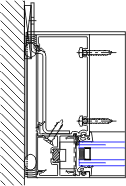 Left Jamb Detail | YWW 60 TU | 08 41 13 - Window Wall | YKK AP Product ...