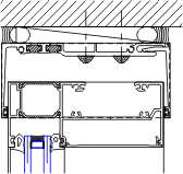 Head Detail | YWW 60 XT | 08 41 13 - Window Wall | YKK AP Product Guide