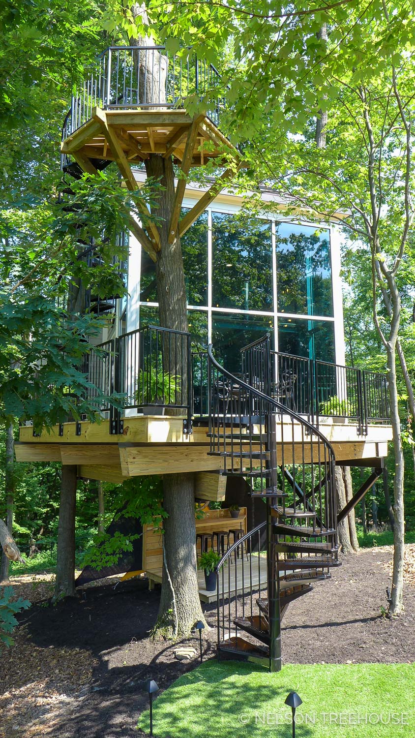 Backyard Oasis Treehouse, Oasis Mini 