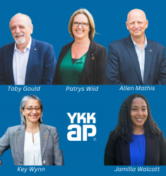 YKK AP Announces Strategic Promotions to Support its Future Growth