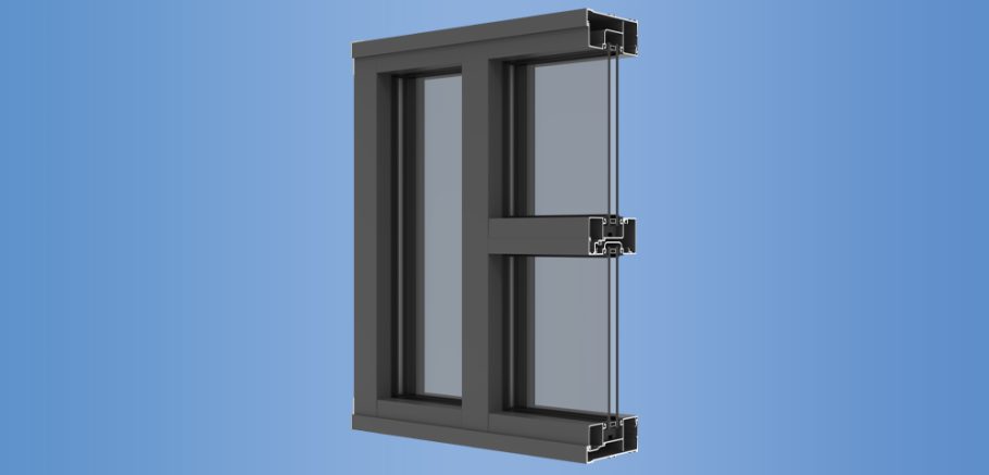 YCN 45 FI - Center Set, Can Storefront System with Insulating Glass