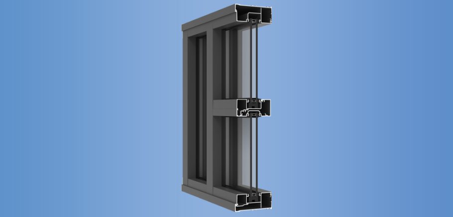 YCN 45 FI - Center Set, Can Storefront System with Insulating Glass