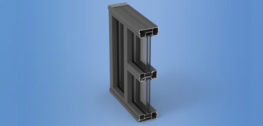 YCN 45 FI - Center Set, Can Storefront System with Insulating Glass