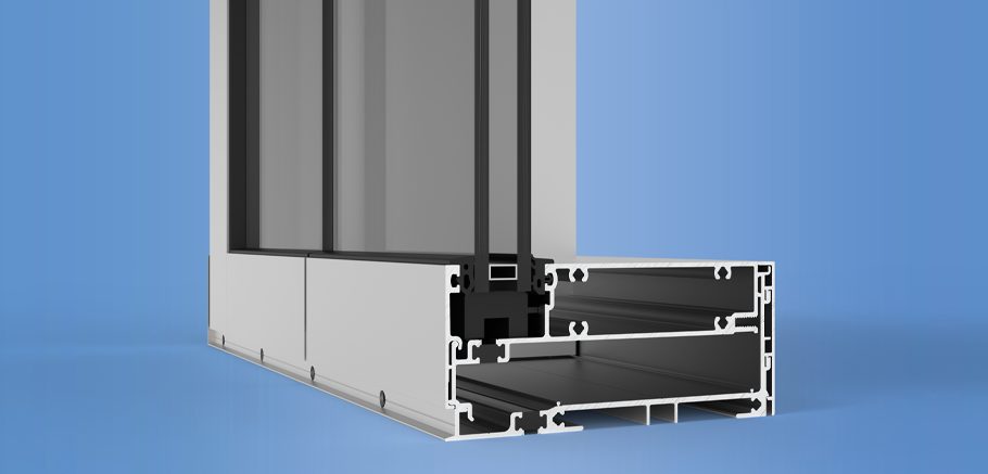 YWW 60 TU - Thermally Broken Window Wall System with Optional Slab Edge and Cover